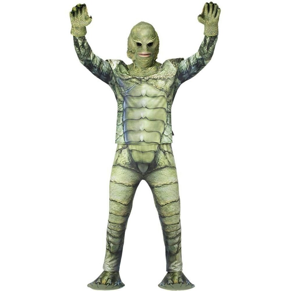 image 1 of Universal Monsters Mens Printed Costume Set - Green - L R L