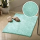 image 3 of Chenille Bobble Bath Mat Non-Slip 50 x 80cm - Sage Green