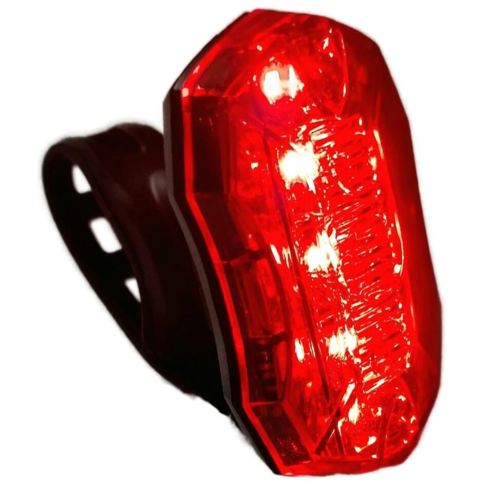 image 1 of AWE AweCity+ Bright 30 Lux StVZO OptiTec Lens + Rear Bright 5x Red SMD LEDs Bike Light Set