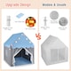 image 5 of COSTWAY Large Kids Play House Children Indoor Outdoor Castle Fairy Tent