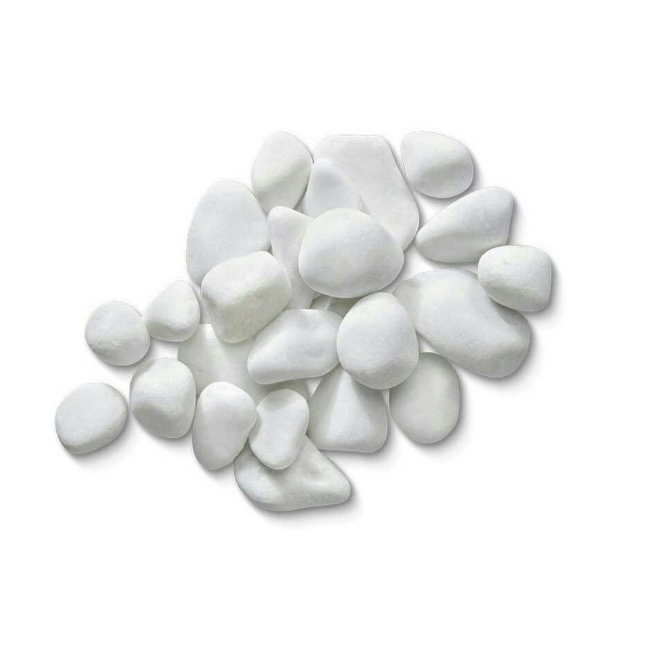 image 1 of 20-40mm Round White Pebbles - Premium Aggregate Bulk Bag - 850 kilos