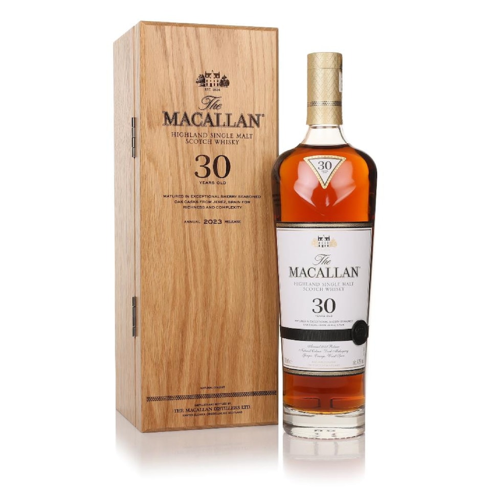 image 1 of The Macallan - 2020 Release Sherry Oak Highland Single Malt Scotch 30 year old Whisky