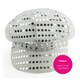 image 4 of 70s Silver Disco Hat – Retro Sequin Fancy Dress Accessory N/A | One Size
