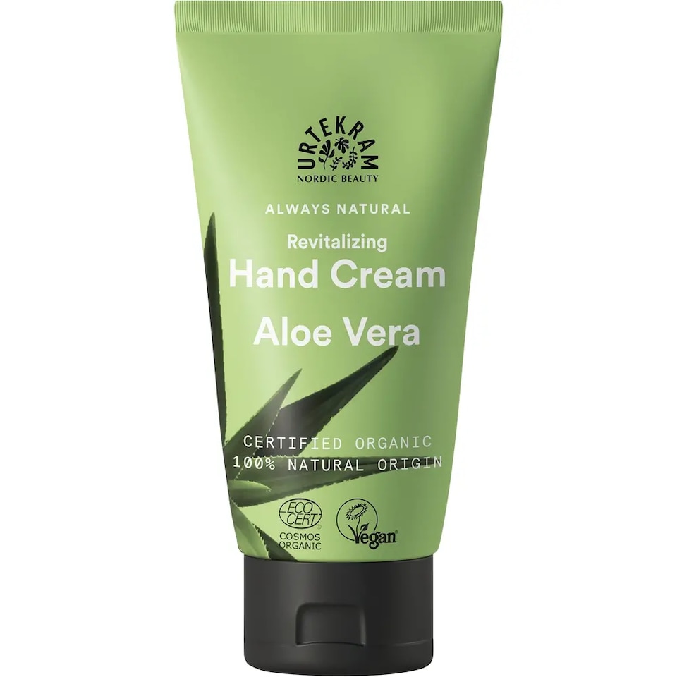 image 1 of Organic Aloe Vera Hand Cream 75ml (Urtekram) | Multi | 1