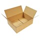 image 3 of 25 x 350x250x160mm Corrugated Postal Parcel Packing Shipping Royal Mail Boxes Brown
