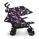 image 5 of Cosatto Supa 3 Stroller - Birth - 25kg, Compact Fold & Free Footmuff (Pretty Flamingo)