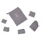 image 1 of Pack of 6 Waterproof Travel Luggage Organiser Packing Bags | Grey