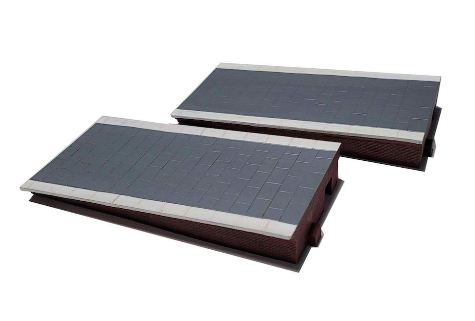 Hornby Skaledale Platform End Ramp 2pcs (Pre-Built)