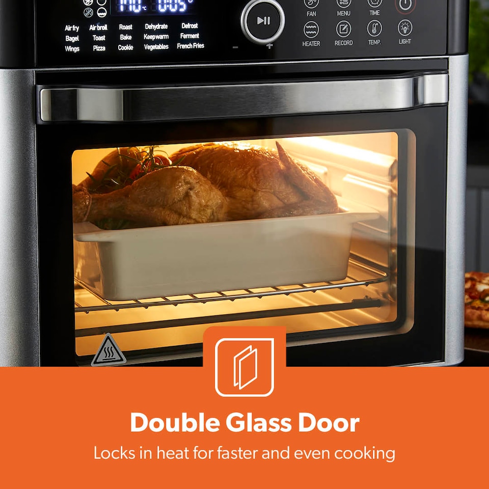 image 1 of Geepas 22L Countertop Convection Air Fryer Oven 1700W