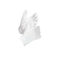 image 1 of Shires Unisex Adult Newbury Gloves - White - L White | L