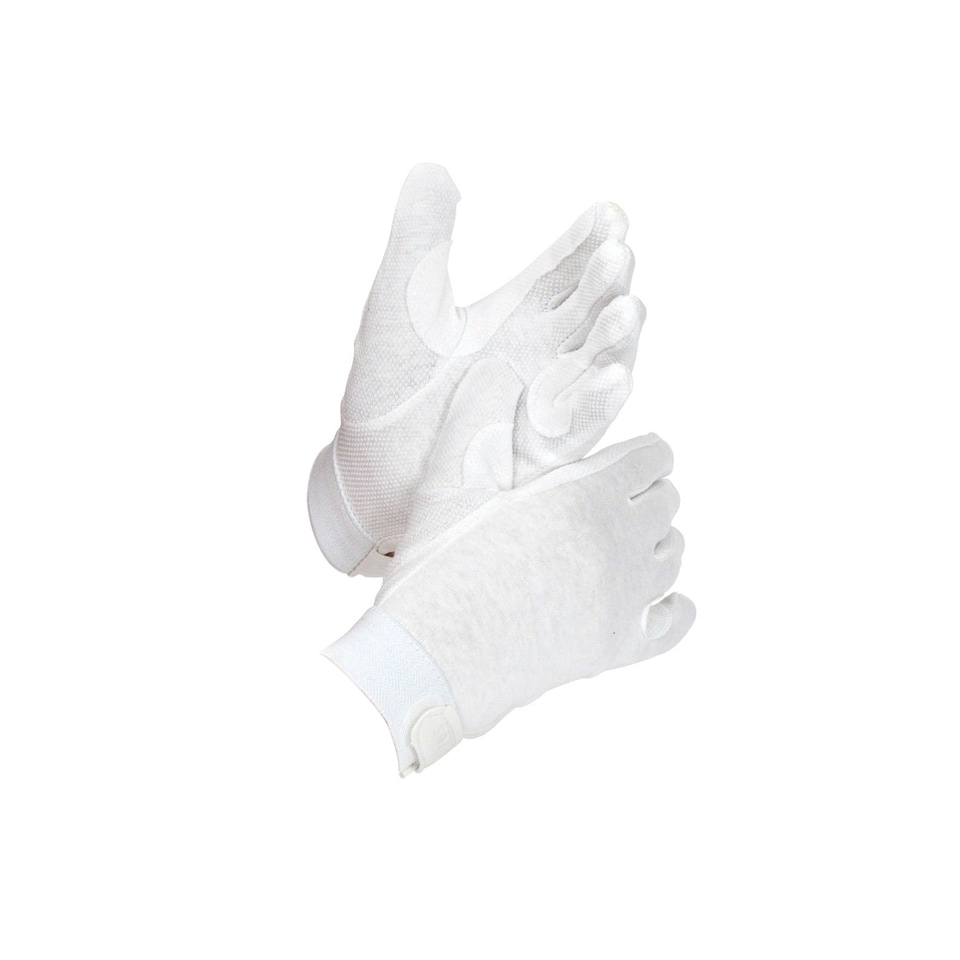 image 1 of Shires Unisex Adult Newbury Gloves - White - L White | L