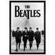 image 1 of Black Wooden Framed The Beatles Eiffel Tower Maxi Poster Framed Poster