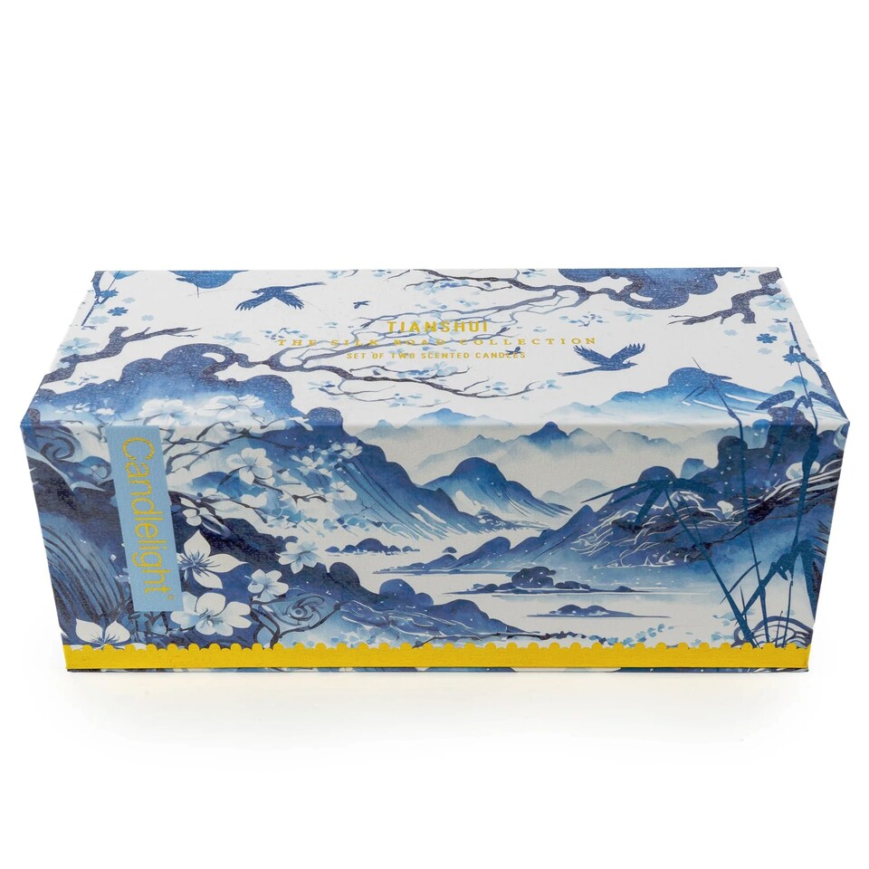 image 1 of The Silk Road Collection Tianshui Sea Salt Candle Duo Gift Set