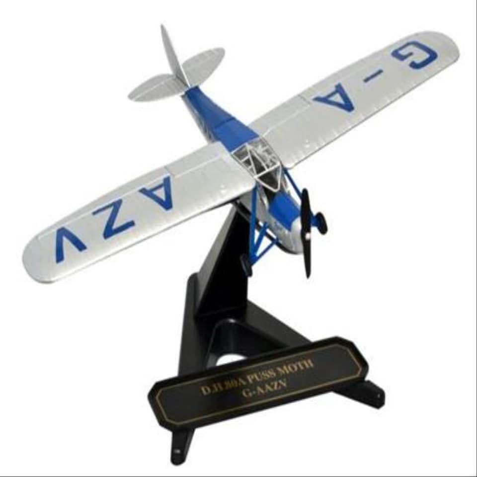 image 1 of Oxford Aviation DH80 Puss Moth Amy Johnson Jason II G-AAZV
