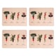 image 1 of RHS Benary Vegetables Set of 4 Placemats