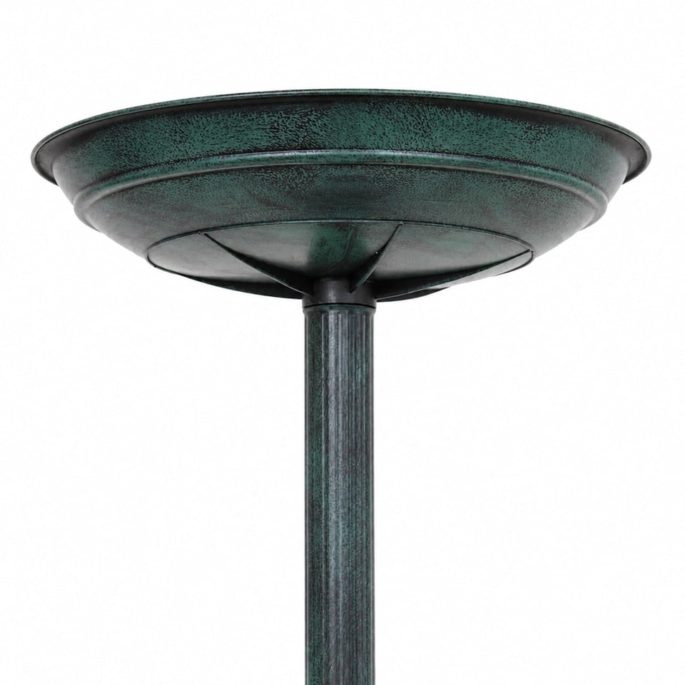 image 1 of Traditional Ornamental Garden Pedestal Bird Bath Outdoor Water