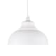 image 2 of Domed - Cream Easy Fit Metal Pendant Shade | White | Large | 1