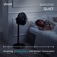 image 6 of Duux Whisper Flex 2 Smart Standing Fan with 30 Fan Speeds | Black | Black