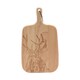 image 1 of Meg Hawkins Rubber Wood Engraved Board - Stag 35x20cm