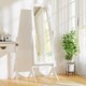 image 8 of HOMCOM Full Length Mirror, Freestanding Adjustable Angle Dressing Mirror for Bedroom, Living Room, 148  47 cm, White
