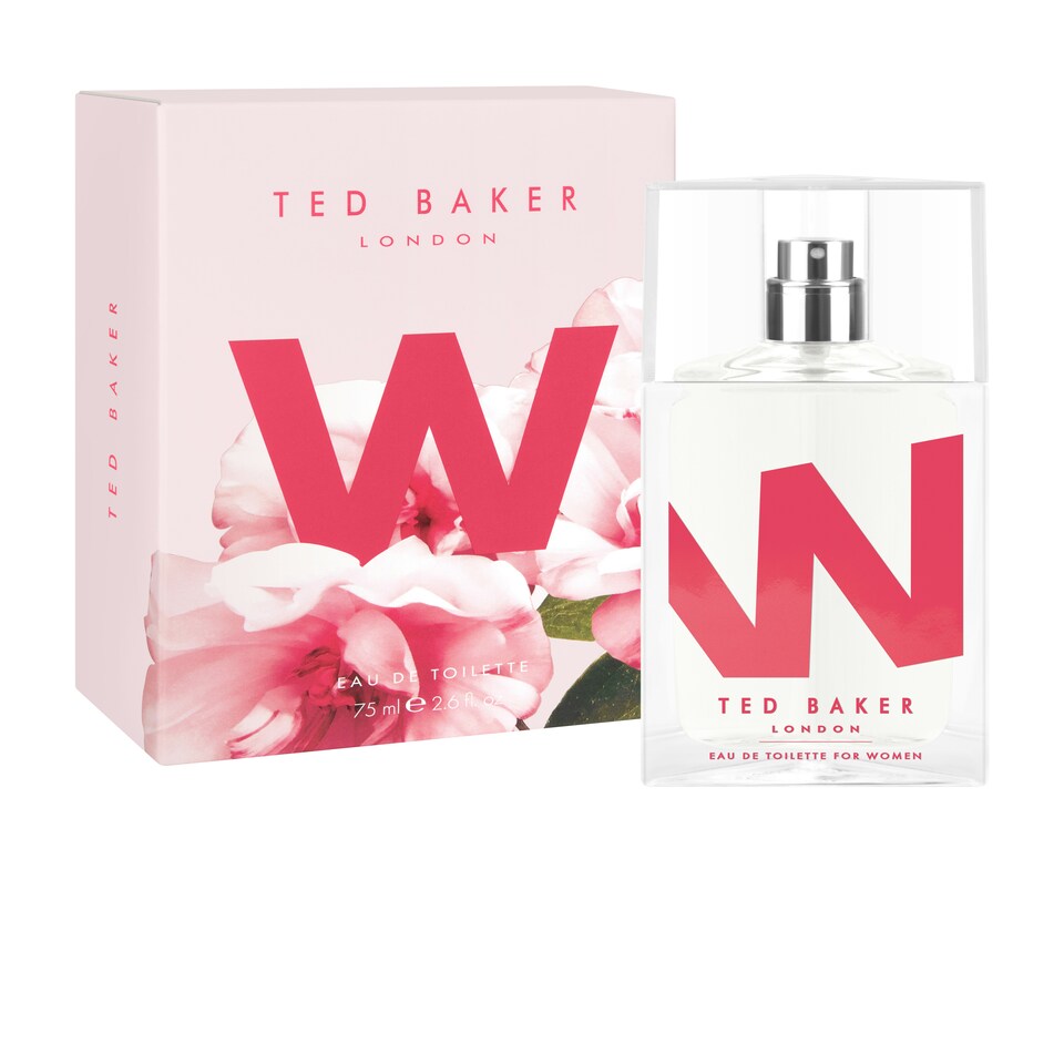image 1 of Ted Baker M and W EDT Bundle, Woman and Man Eau De Toilette, Includes M with Unique Notes of Tonka Bean and Musk, W with Notes of Fig Leaf, 2 x 75ml