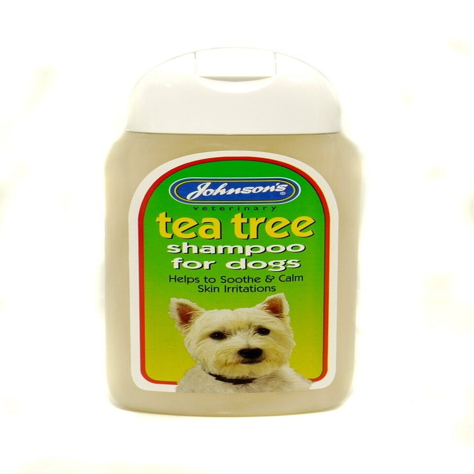 Johnsons Veterinary Dog & Cat Tea Tree Shampoo 200ml - Pack of 6