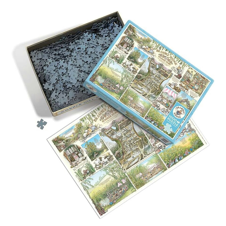 image 1 of Cheatwell Games Brambly Hedge Summer Story Jigsaw Puzzle 1000 Pieces