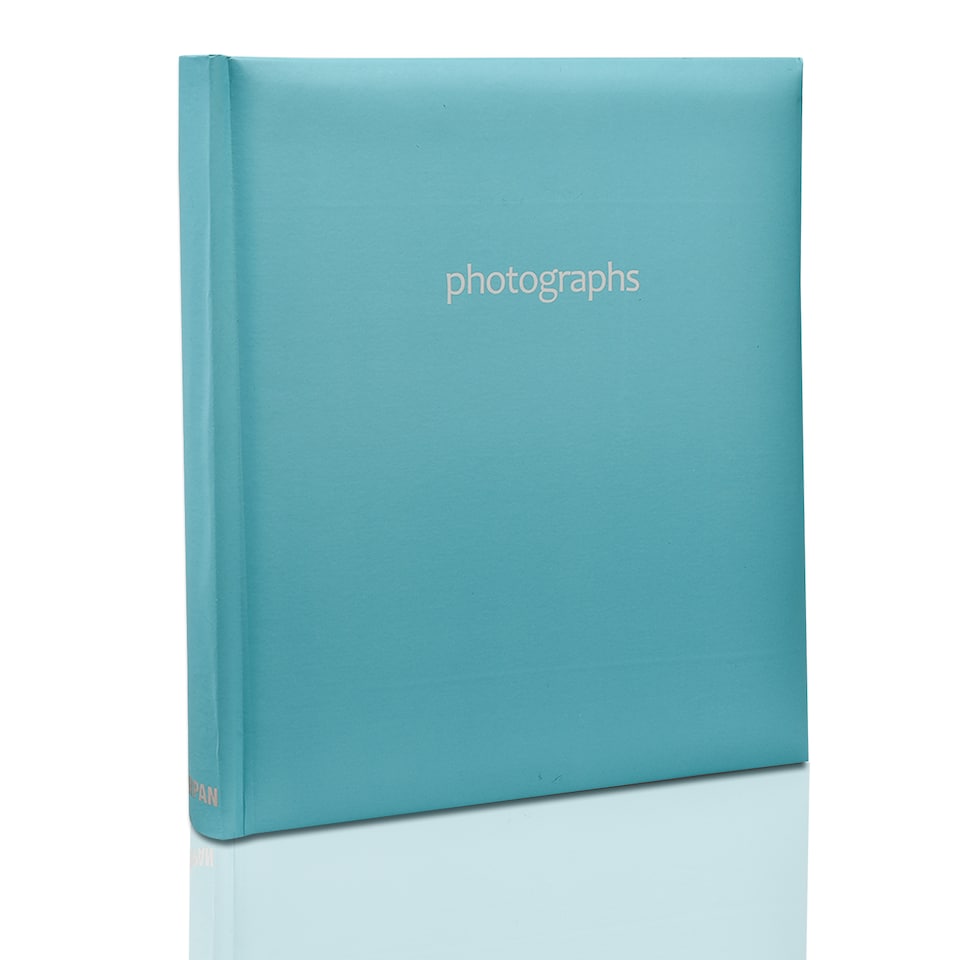 image 1 of 5"x7" Slip In Memo Bookbound Photo Album for 120 Photos – Hardcover Picture Album with Writing Space