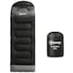image 1 of Outsunny Sleeping Bag for Adults, Lightweight & Compact Sleeping Bag | Black | Black | 215 x 75 x 10 cm