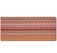 image 1 of My Stain Resistant Mat Candy Multi Bright Zig Zag 67X200