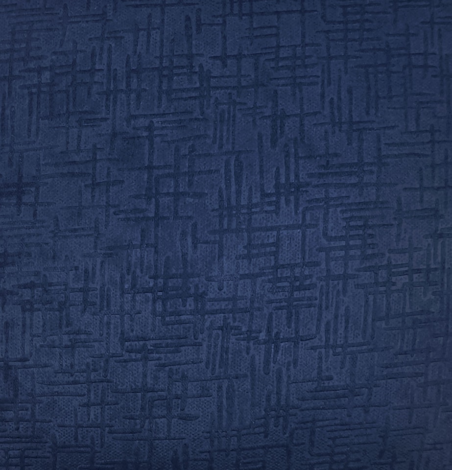 image 1 of Enhanced Living Vogue Navy 90 x 54 inch (229x137cm) Eyelet Thermal Noise reducing Dim Out Curtains (PAIR) | Blue | Navy | 2