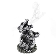 Something Different Silver Dragon Cone Holder - Silver - One Size