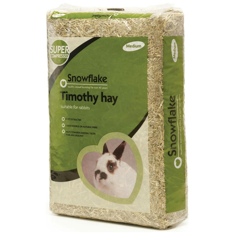 image 1 of 1 Bag (1.5kg) Timothy Hay Natural Fibre Grass Dust Extracted For Rabbits, Guinea Pigs, Hamsters & Degus