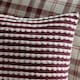 image 2 of Catherine Lansfield Stab Stitch 43x43cm Cushion Plum Purple | Plum