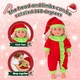 image 4 of Christmas Baby Doll Toy Set dress-up doll Toddler Kids Gift Birthdays play set 3 Set Dolls Clothes and fun accessories