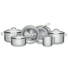 Tramontina Stainless Steel 6 Pcs. Cookware Set
