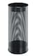 image 2 of Durable Modern Perforated Steel Umbrella Stand | 29 Litre Black