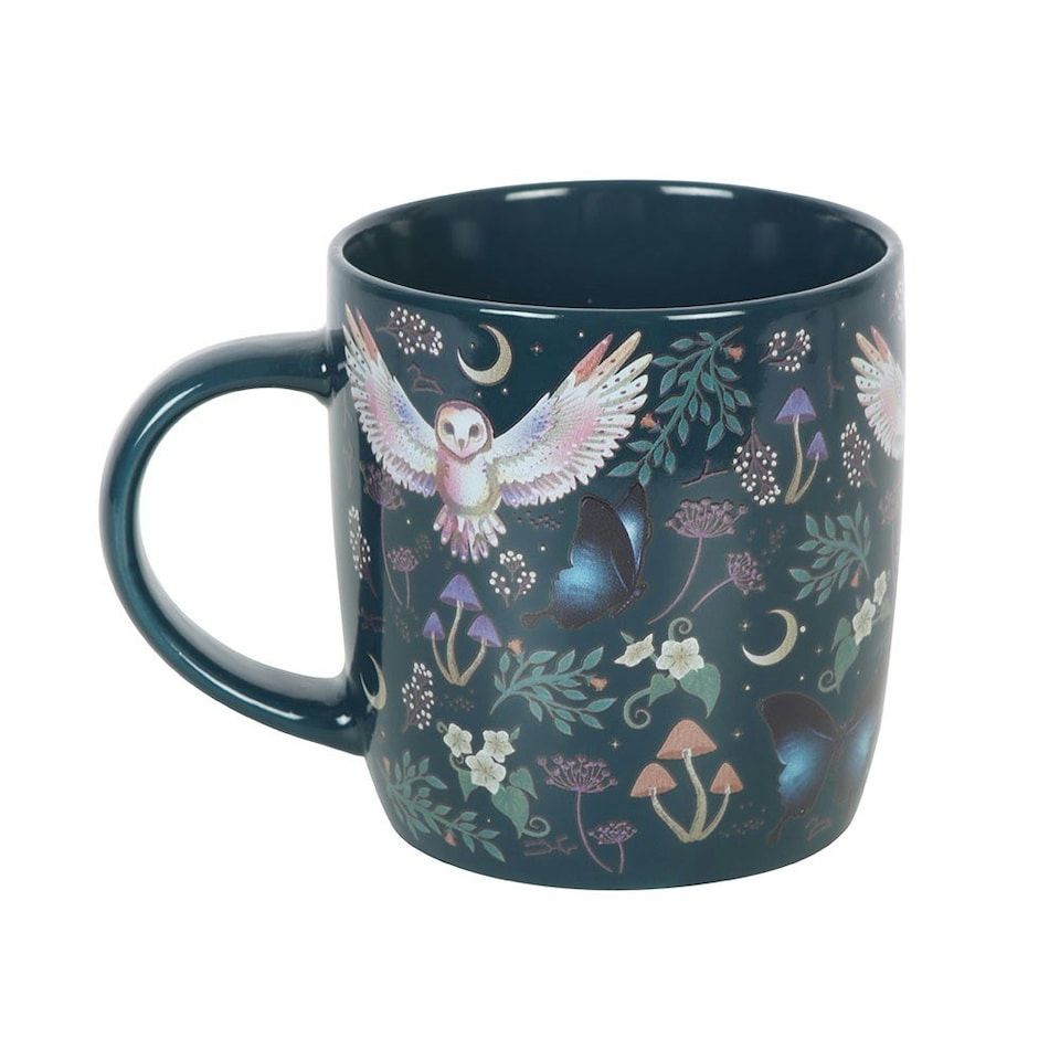 image 1 of Ceramic Night Owl Mug 320ml