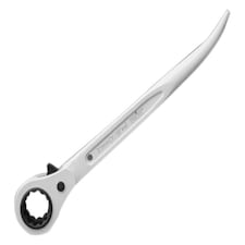 Priory 604 Short Bent Reversible Ratchet Podger 19 X 21Mm White