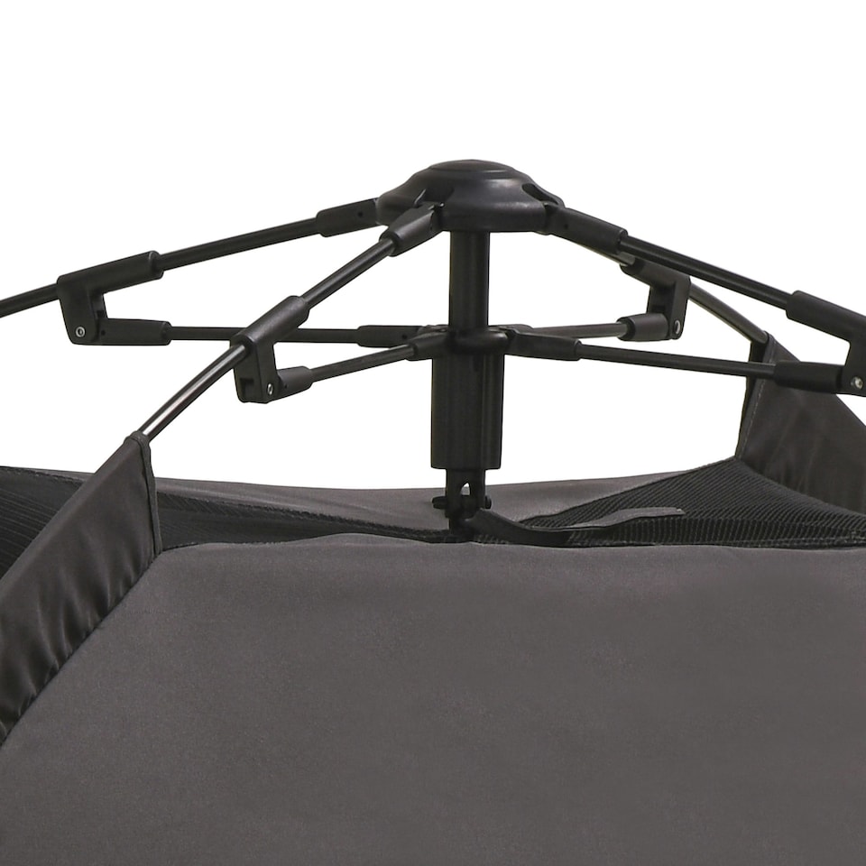 image 1 of PawHut Foldable Dog Cat Tent with Water-Resistant Oxford Cloth, Carry Bag Green