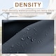 image 3 of Direct Wicker Cantilever Garden Parasol Outdoor Umbrella Sunshade with Crank Handle, Grey | Grey