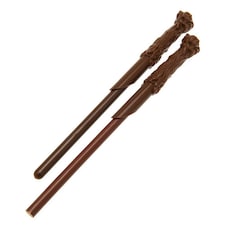 Harry Potter Wand Pen & Pencil Set - Brown - One Size