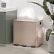 image 2 of HOMCOM Triple Kitchen Bin, 3 x 15L Pedal Bin, Stainless Steel Three Rubbish Bin with Soft Close Lid, Removable Inner Buckets, Fingerprint-Proof for Recycling and Waste, Gold Tone | Gold | 1