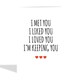 image 2 of Cute Typography Valentine's Day Card
