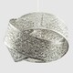 image 2 of ValueLights Hacienda Brushed Chrome Ceiling Pendant Shade