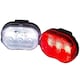 image 3 of Sport Direct Mega Bright LEDs Battery Front/Rear Bike Light Set 220hrs Run Time*