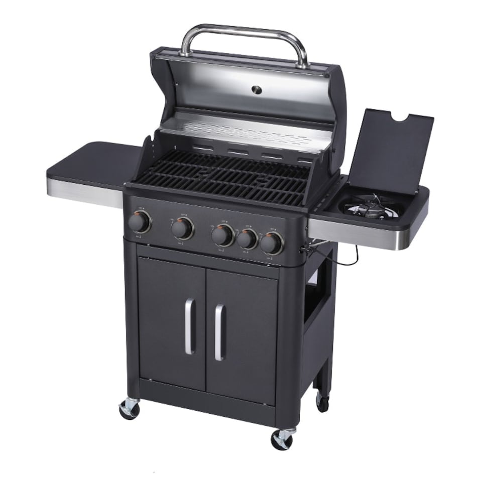 image 1 of Woodland Grill 4+1 Burner Gas BBQ - OC01BQ41005