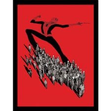 Spider-Man (Crowd) Framed 30x40cm Print