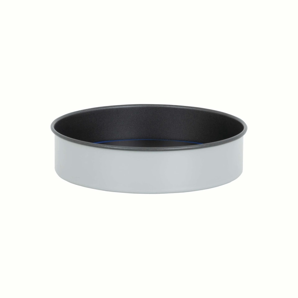 image 1 of PushPan 7 Inch Shallow Cake Tin Grey/Pewter
