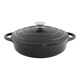 image 2 of Blackmoor 67579 28cm Cast Iron Shallow Casserole Dish With Lid